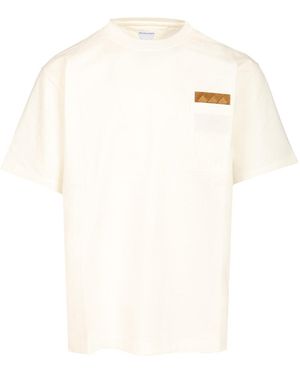 Bottega Veneta Pima T-Shirt Bianco-Uomo