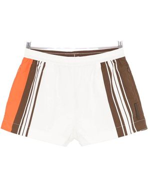 SIR. Shorts Neutral, Brown - White