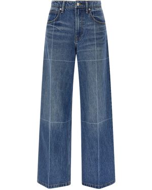 Alexander Wang Faded Jeans Blu-Donna