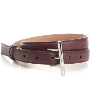 McQueen T-Bar Belts - Brown