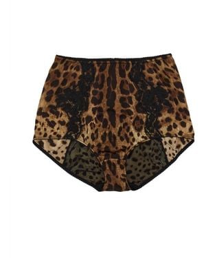 Dolce & Gabbana Satin Culottes - Black