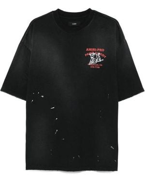 Amiri Cotton T Shirts - Black