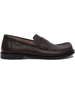 Loewe Campo Loafers & Slippers Marrone-Uomo - Nero