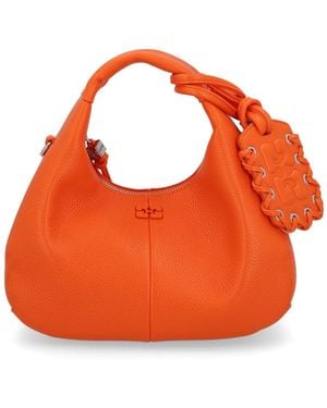 Ganni "Hobo" Bag - Orange