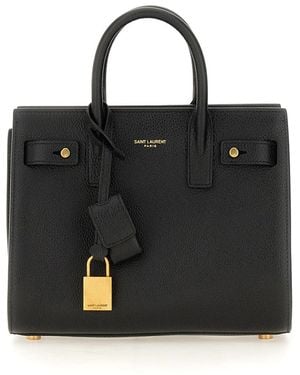 Saint Laurent Bag "Sac De Jour" Nano - Black