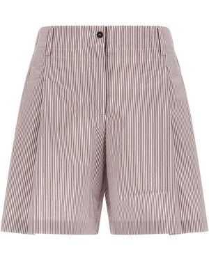 Brunello Cucinelli 'Baggy' Shorts - Grey