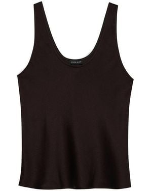 Anine Bing Tops Brown - Black