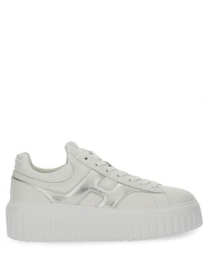Hogan "h-stripe" Sneaker - White