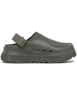 UGG Rubber And Mesh Peakmod Slippers - Green