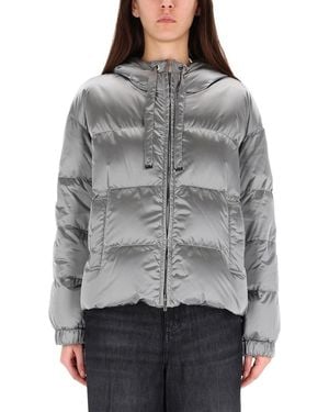 Max Mara Anti-Drip Satin Quilt - Gray