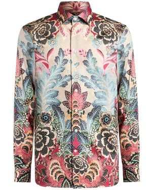 Etro Cotton Shirts - Multicolor