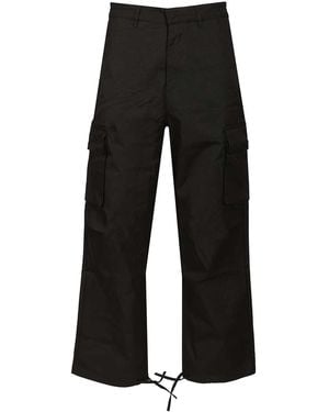 Arte' Waxed Ripstop Pants - Black