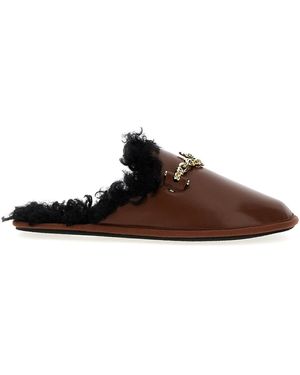 Stella McCartney 'Backless Ryder' Sabots - Brown