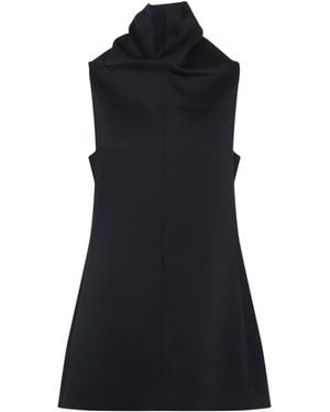 KHAITE Mini Dresses Black