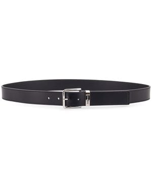 Givenchy Leather Belt - White