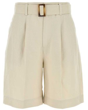 パンツ Woolrich Sand Viscose Blend Pant Woolrich Sand Viscose Blend Pant in Natural | Lyst