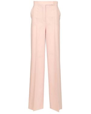 Max Mara Girone Wide Leg Trousers Trousers Rose - Pink