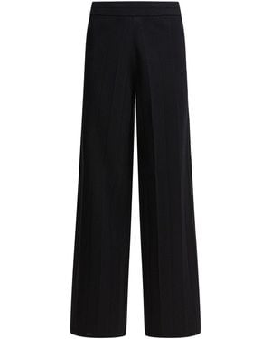 Max Mara Pure Trousers Nero-Donna