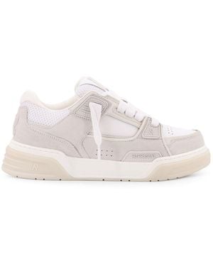 Represent Studio Mesh And Suede Low-top Trainers - White