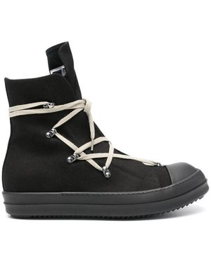 Dark Shadow Sneakers Gomma Tessuto-Uomo - Nero