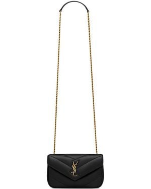 Saint Laurent Mini "loulou" Bag - White