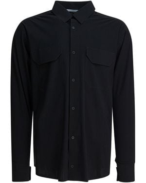 GR10K Shirt With Pockets Shirts - Blue