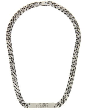 MM6 by Maison Martin Margiela Collane Metallo-Donna - Metallizzato