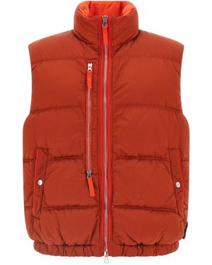 Stone Island Padded Vest - Red