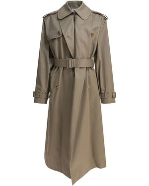 McQueen Trench Coats-Donna - Neutro