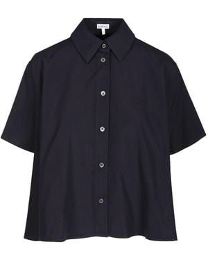Loewe Trapeze Shirt T-Shirt - Blue