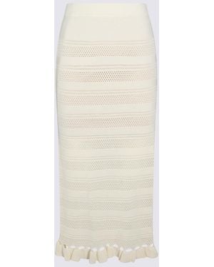 Twinset Skirts Madre Perla - Natural