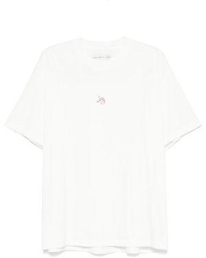 Alberto Bresci X Beefbar Cotton T Shirts - White