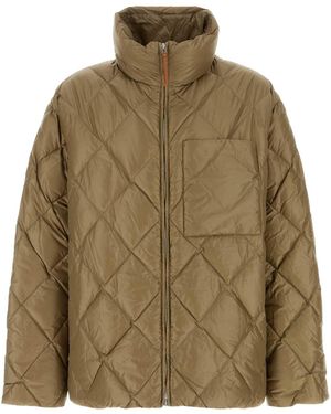 Jil Sander Quilted Jacket - Green