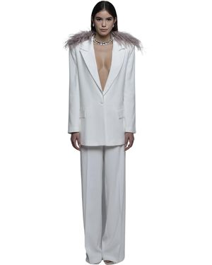 The Archivia Tailleur Area Ivory Rose - White