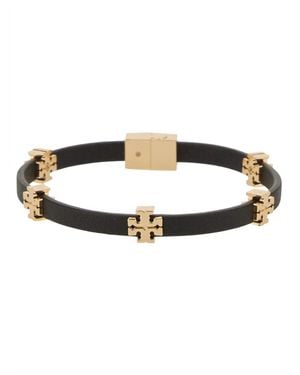 Tory Burch "Eleanor" Organic Bracelet - White
