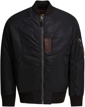 Buzz Rickson's Ma-1 Jackets And Coats Black - Blue