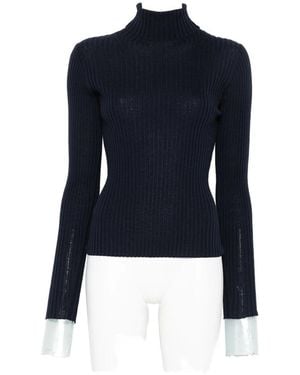Soeur Wool Sweaters - Blue