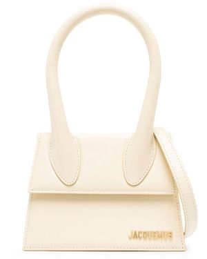 Jacquemus Tote Bags Pelle-Donna - Neutro