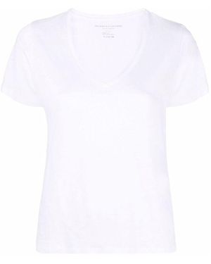 Majestic Filatures T Shirt Lino-Donna - Bianco
