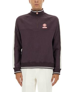 CASABLANCA "Laurel" Sweatshirt - Purple