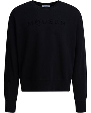 McQueen Sweatshirt Sweatshirts - Blue