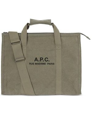 A.P.C. Bum Bags Green