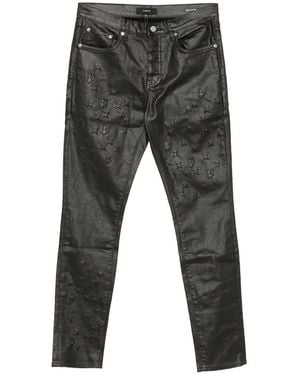 Purple Brand Denim Skinny Jeans - Gray
