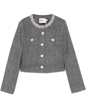 Self-Portrait Outerwears - Grey