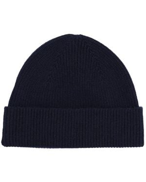 ZEGNA Cashmere "Oasis" Beanie - Blue