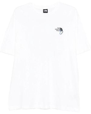 The North Face Cotton T Shirts - White