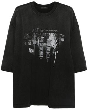 Willy Chavarria Cotton T Shirts - Black
