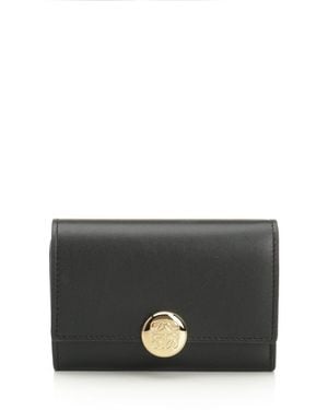 Loewe Small Vertical Wallet "pebble - Gray