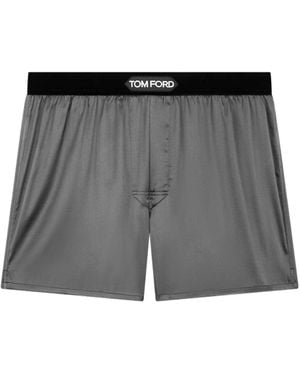 Tom Ford Silk Boxer - Grey
