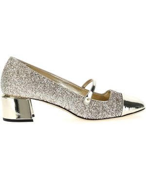 Jimmy Choo Elisa Court Shoes - Metallic